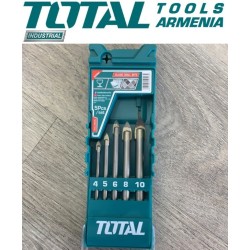 Glass drill bits set 5pcs