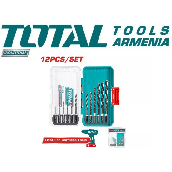 HSS drill bit set 12pcs HSS drill bit set 12pcs