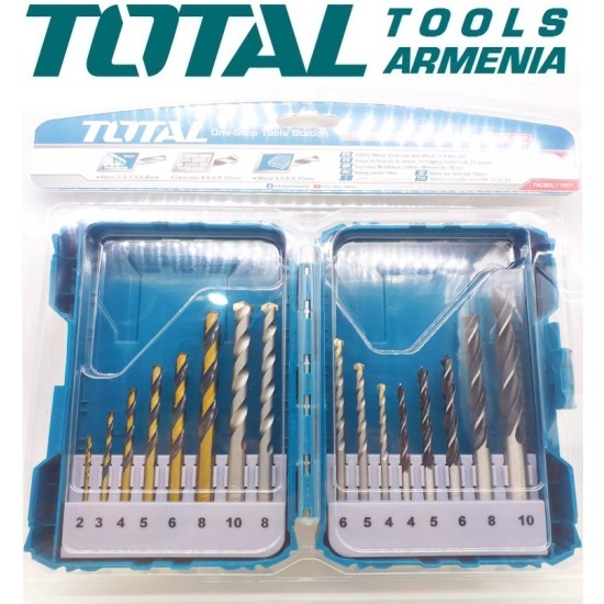 Drill bits set 17pcs