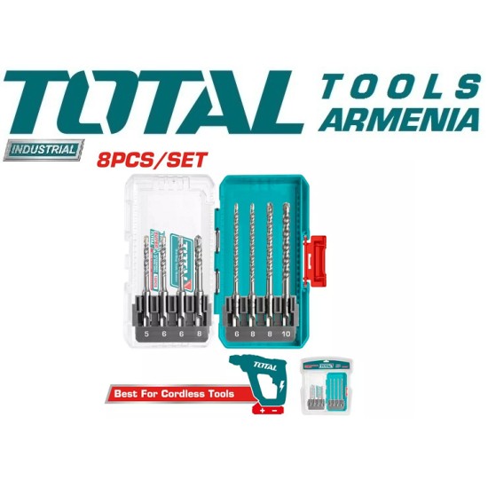 Drill bits set SDS plus 8pcs Drill bits set SDS plus 8pcs