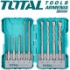 SDS plus hammer drill bits set 9pcs