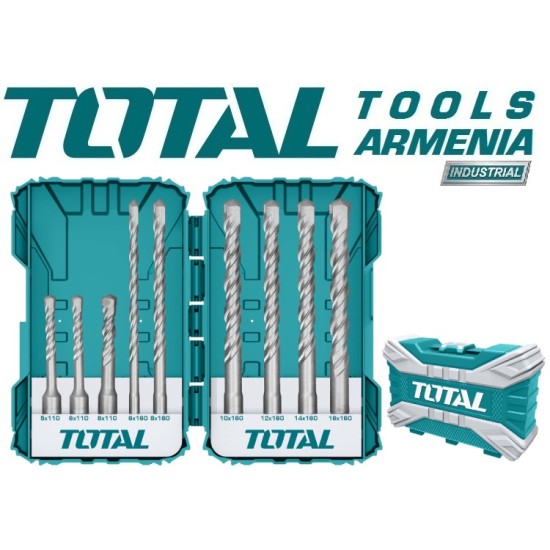 SDS plus hammer drill bits set 9pcs SDS plus hammer drill bits set 9pcs