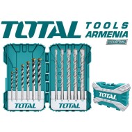 Concrete and SDS plus hammer drill bits set 11pcs