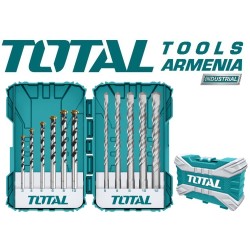 Concrete and SDS plus hammer drill bits set 11pcs