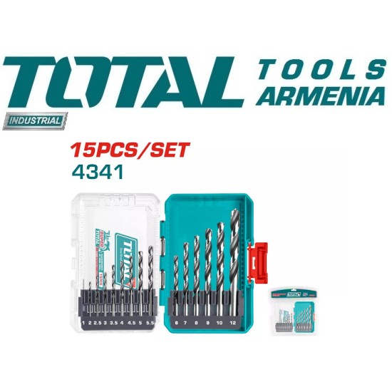 HSS drill bit set 15pcs HSS drill bit set 15pcs