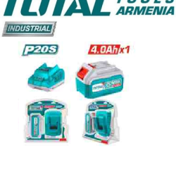 Lithium-ion battery and charger kit