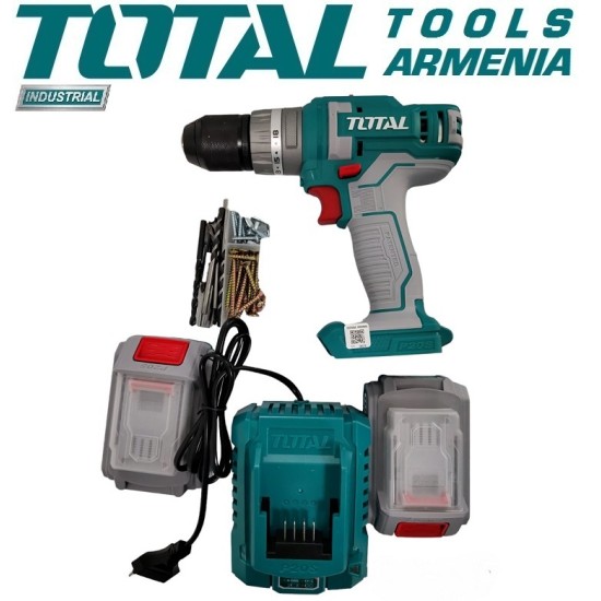 Battery impact screwdriver
