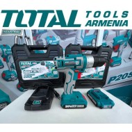 Battery impact screwdriver