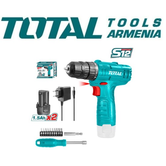 Lithium-ion drill 12V set Lithium-ion drill 12V set