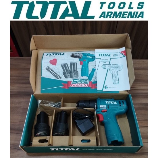 Lithium-ion drill 12V set Lithium-ion drill 12V set