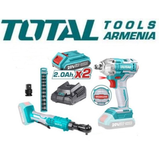 Cordless impact wrench and clamp 20V Cordless impact wrench and clamp 20V