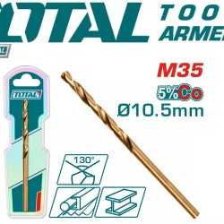 Cobalt drill HSS CO-M35 10.5mm