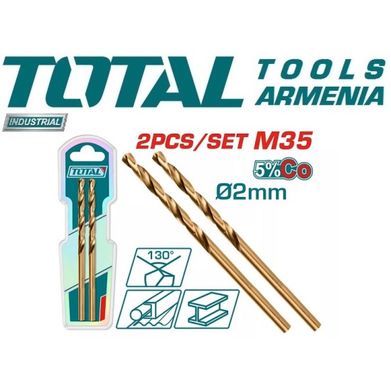 Cobalt drill HSS CO-M35 1mm Cobalt drill HSS CO-M35 1mm