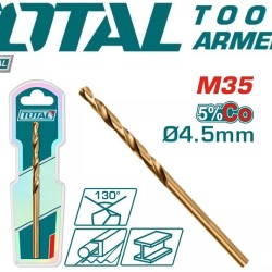 Cobalt drill HSS CO-M35 4.5mm