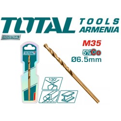 Cobalt drill HSS CO-M35 6.5mm