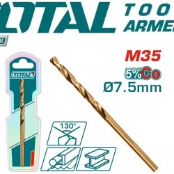 Cobalt drill HSS CO-M35 7.5mm