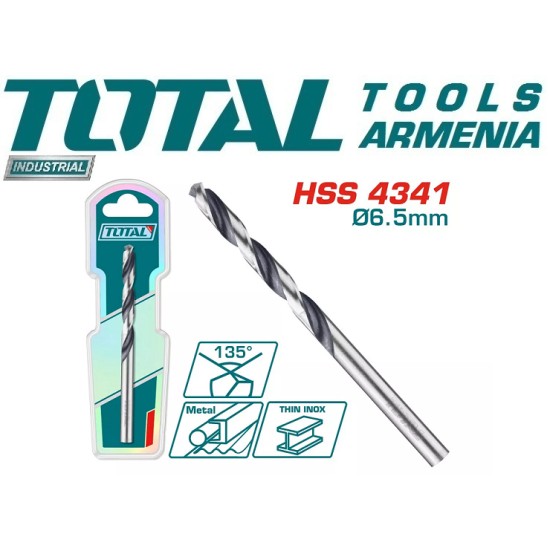 HSS 4341 drill bit 6.5mm HSS 4341 drill bit 6.5mm