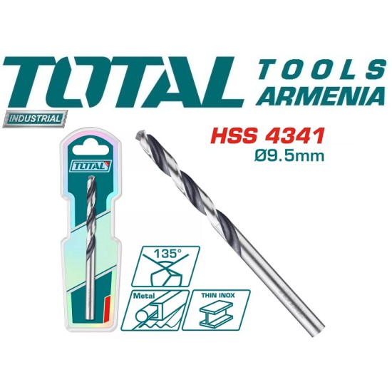 HSS 4341 drill bit 9.5mm HSS 4341 drill bit 9.5mm