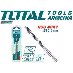 HSS 4341 drill bit 10.5mm