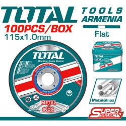 Abrasive cutting disc set 115*1*22.2 mm 100pcs