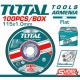 Abrasive cutting disc set 115*1*22.2 mm 100pcs Abrasive cutting disc set 115*1*22.2 mm 100pcs