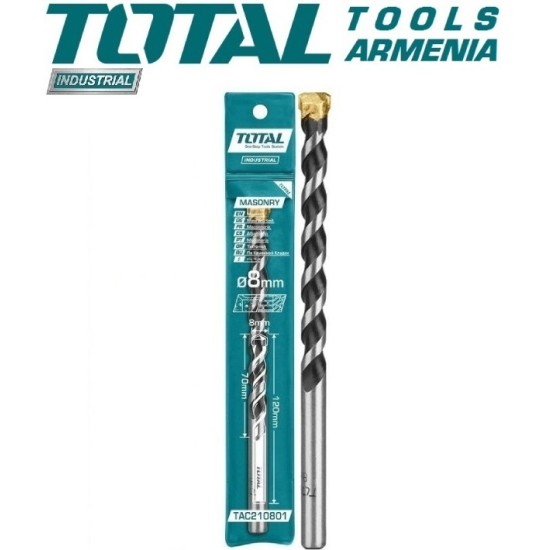 Drill bit for concrete 8x150mm Drill bit for concrete 8x150mm