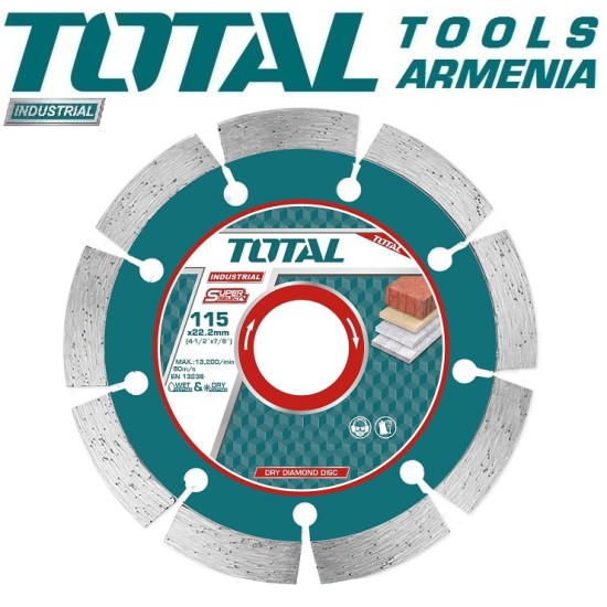Diamond Segment Disc 115x22.2mm Diamond Segment Disc 115x22.2mm