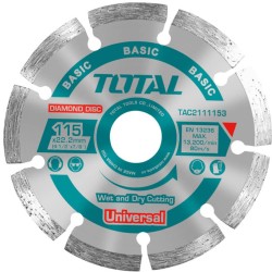 Diamond Segment Disc 115 x 22.22 mm