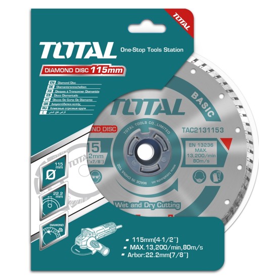 DIAMOND DISC 115 x 22.2 mm DIAMOND DISC 115 x 22.2 mm