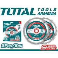 Set of saw blades for wood 2pcs