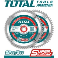 Set of saw blades for wood 2pcs