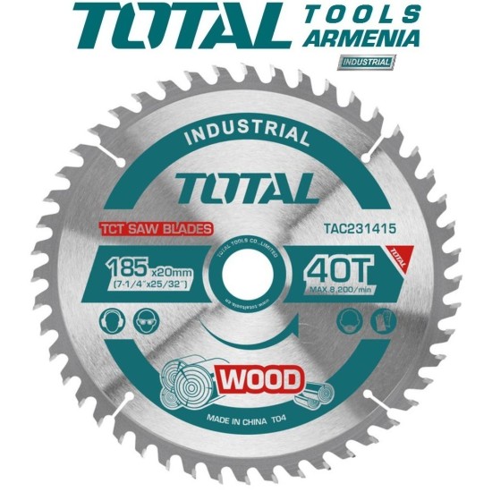 Saw blade for wood 185x20mm Saw blade for wood 185x20mm
