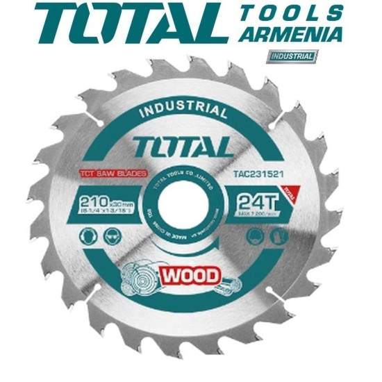Saw blade for wood 210x30mm Saw blade for wood 210x30mm