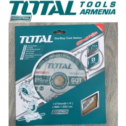 Saw blade for aluminum 210x30mm