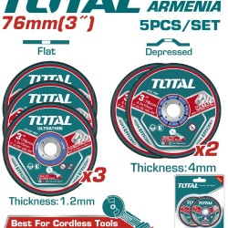 Cutting and grinding disc set 5 pcs