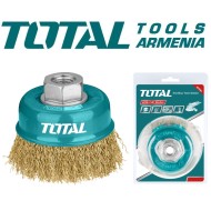 Wire brush with cup 150mm