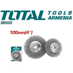 Wire brush 100mm 4"