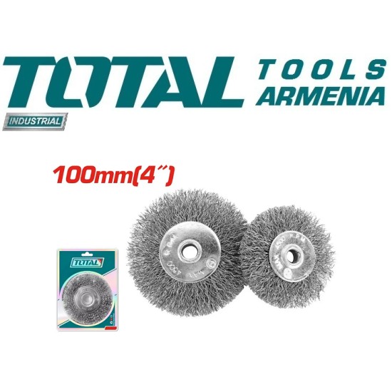 Wire brush 100mm 4" Wire brush 100mm 4"