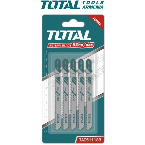 Jigsaw blade set for metal 67mm Jigsaw blade set for metal 67mm