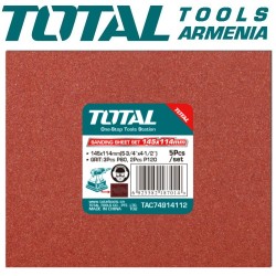 Sanding sheet set 145x114mm