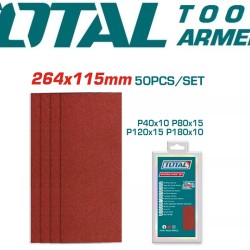 Sandpaper set 50 pcs 115mm