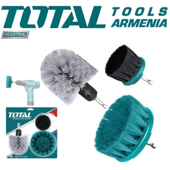Multifunctional brush heads set 3 pcs Multifunctional brush heads set 3 pcs