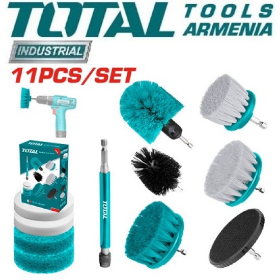 Set of 11 cleaning brushes Set of 11 cleaning brushes