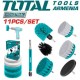 Set of 11 cleaning brushes Set of 11 cleaning brushes