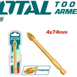 Tile and glass drill bit 4x74 mm