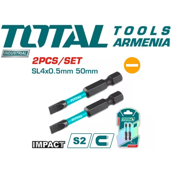 Impact screwdriver bits 50mm Impact screwdriver bits 50mm