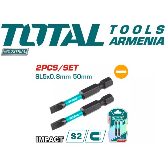 Impact screwdriver bits 50mm Impact screwdriver bits 50mm