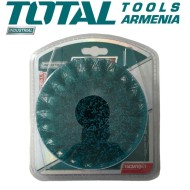 Medium hardness brush-socket 4"