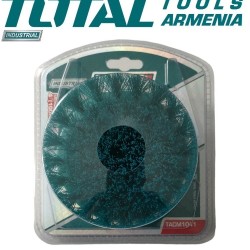 Medium hardness brush-socket 4"