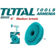 Medium hardness brush-socket 4"